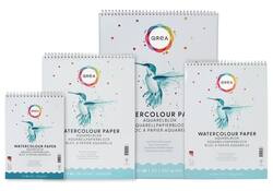 Aquarelblok Qrea A5 20vel 200gr spiraal