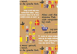 Verpakkingszakjes Haza Sinterklaas 21x30cm doos à 200 stuks assorti