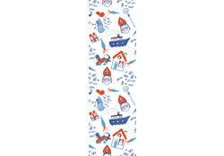 Inpakpapier Haza Sint 46.5x250cm doos à 100 stuks assorti