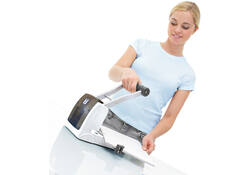 Perforator Rapesco Germ-Savvy antibacterieel 2-gaats heavy duty wit