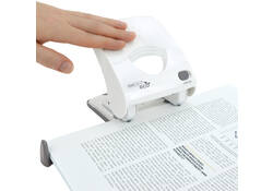 Perforator Rapesco Germ-Savvy antibacterieel 2-gaats wit