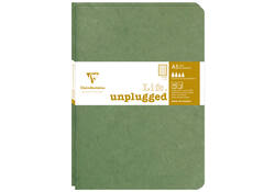 Schrift Clairefontaine A5 lijn 96 pagina's 90gr groen seal à 2 stuks