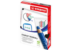 Whiteboardpotlood STABILO MARKdry 648/40 rood