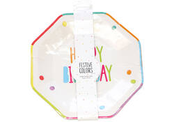 Borden Haza Festive Colors 23cm 8 stuks