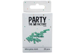 Knijpers Haza mini mintgroen zak à 20 stuks