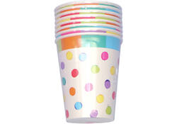 Bekers Haza Festive Colors 250ml 8 stuks