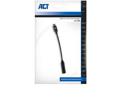 Adapter ACT USB-C naar 3.5mm audio jack