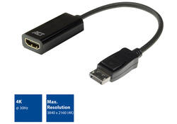 Adapter ACT DisplayPort naar HDMI