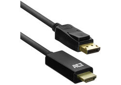 Kabel ACT DisplayPort naar HDMI 1,8 meter