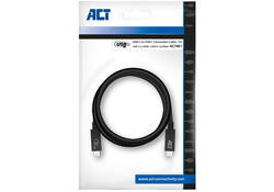 Kabel ACT USB 3.2 USB-C USB-IF gecertificeerd 1 meter