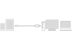 Kabel ACT USB 2.0 naar MicroB laad -en data 1 meter