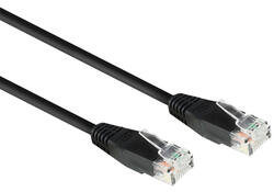 Kabel ACT CAT6 Network koper 2 meter zwart