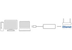 Adapter ACT USB-C naar Gigabit Ethernet