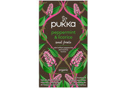Thee Pukka peppermint licorice 20 zakjes
