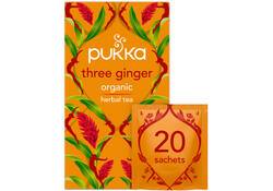 Thee Pukka ginger 20 zakjes