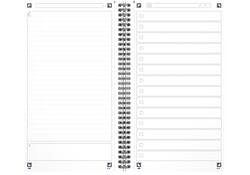 Task Manager Oxford 141x246 mm 115vel blauw