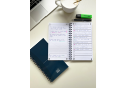 Task Manager Oxford 141x246 mm 115vel blauw