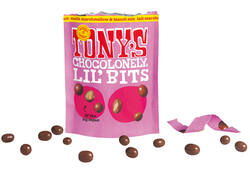 Chocolade Tony's Chocolonely Lil'Bits melk marshmellow biscuit 120 gram