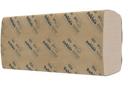 Handdoek Satino PureSoft PT2 W-vouw 2-laags 206x320mm 25x120vel naturel 277520
