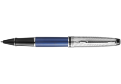 Rollerpen Waterman Expert metallic Blue CT fijn