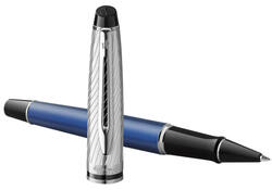 Rollerpen Waterman Expert metallic Blue CT fijn