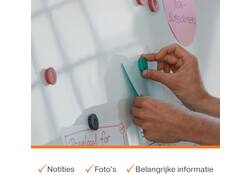 Whiteboard Nobo Premium Plus 120x180cm staal