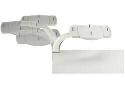 Telefoonarm MAUL compact plateau 22x36cm grijs