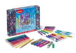 Tekenset Maped Color'Peps glitter 31-delig assorti