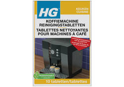 Reinigingstabletten HG voor koffiemachine 10 stuks