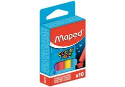 Schoolbordkrijt Maped Color'Peps set á 10 stuks assorti