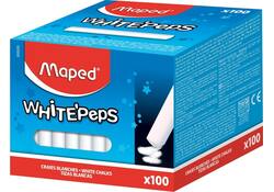Schoolbordkrijt Maped White'Peps doos á 100 stuks wit