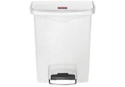 Pedaalemmer Rubbermaid Slim Jim Step-On 30liter wit
