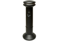 Asbak Rubbermaid Infinity XL staand zwart