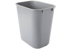 Afvalbak Rubbermaid klein 12liter grijs