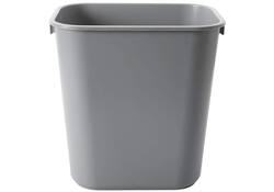 Afvalbak Rubbermaid klein 12liter grijs