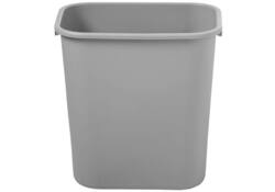 Afvalbak Rubbermaid groot 39liter grijs