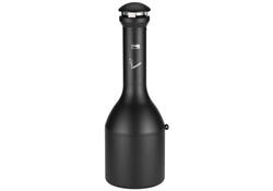 Asbak Rubbermaid Infinity Genie staand zwart