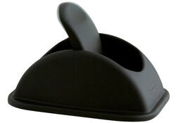 Deksel Rubbermaid medium 26liter zwart