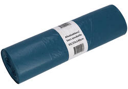 Afvalzak Cleaninq 65/25x140cm LDPE recycled T70 240L blauw