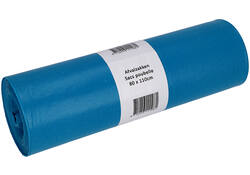Afvalzak Cleaninq 80x110cm LDPE recycled T60 140L blauw