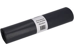 Afvalzak Cleaninq 70x110cm LDPE recycled T70 120L grijs