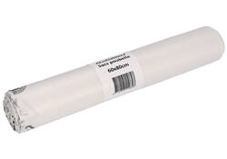 Afvalzak Cleaninq 60x80cm HDPE recycled T23 60L transparant