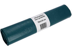 Afvalzak Cleaninq 70x110cm LDPE recycled T50 120L blauw
