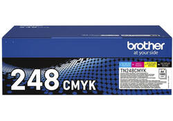 Toner Brother TN-248VAL zwart en kleur