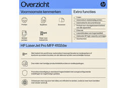 Multifunctional Laser printer HP laserjet 4102dw