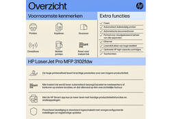 Multifunctional Laser printer HP laserjet 3102fdw