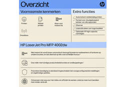 Printer laser HP LaserJet 4002dw