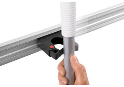 Wandhouder Toolflex met klemmen 50cm 3x ø 20/30 mm