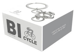 Sleutelhanger Metalmorphosef fiets
