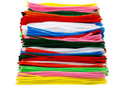Chenilledraad Creativ Company 30cm dikte 4, 6, 9mm 700 stuks assorti